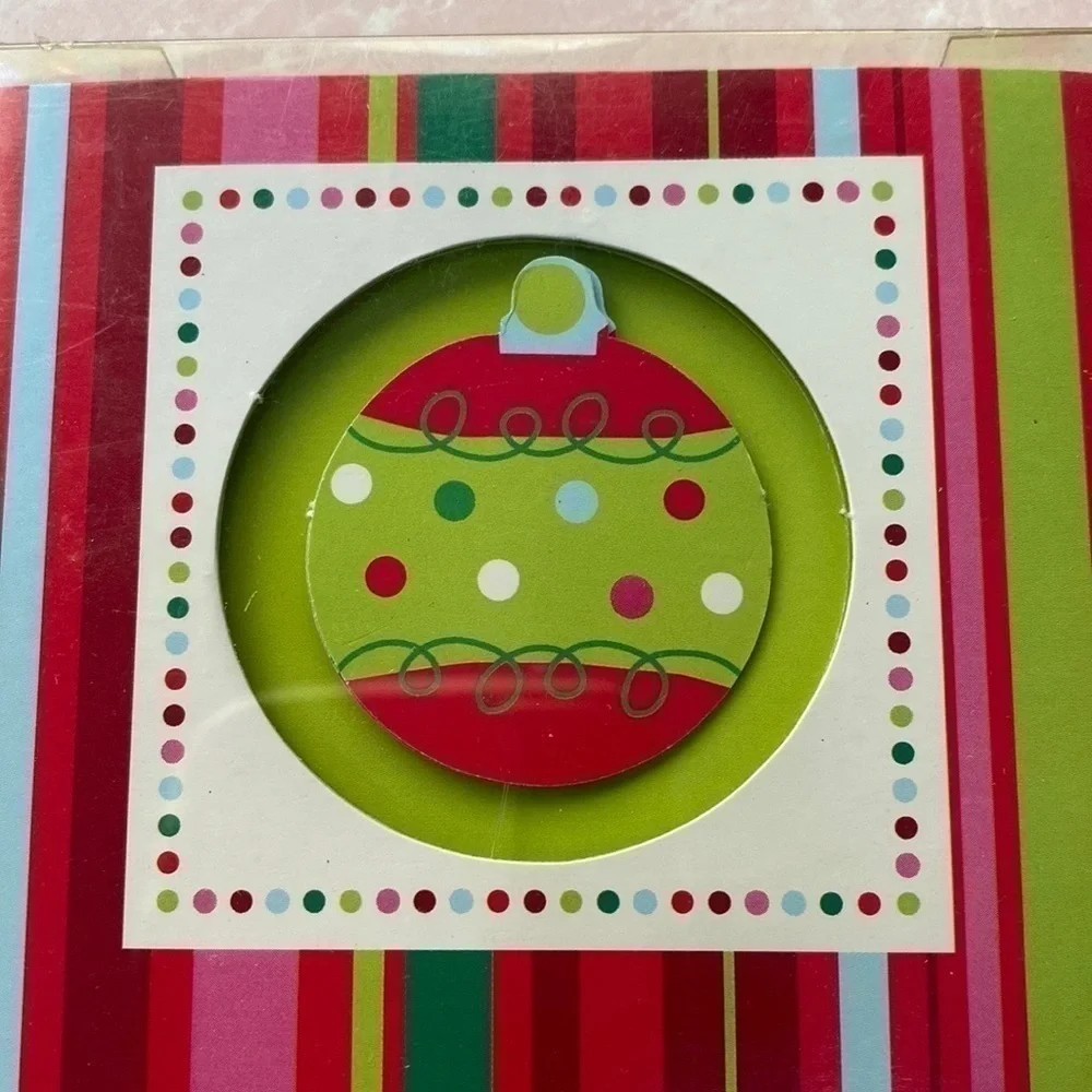 Y2K NIB “Holiday Buzz” Ornament Invitations Set of 2 (16 total)